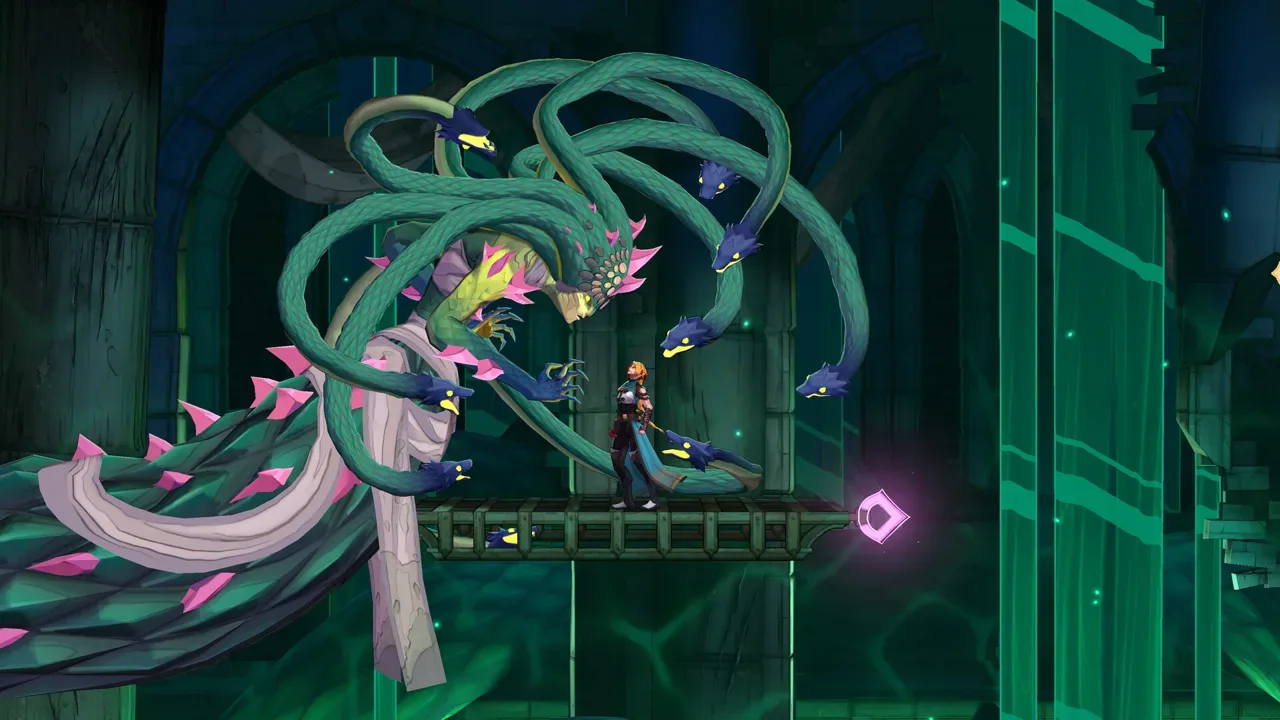 Castlevania: Belmont's Curse gameplay screenshot